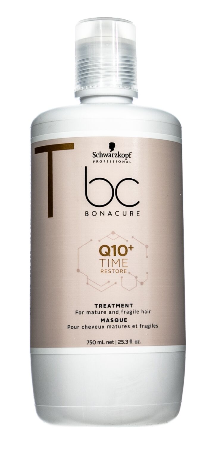Маска смягчающая для возрастных волос Bc q10 time restore