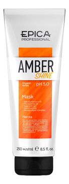 Маска для восстановления и питания Amber shine organic