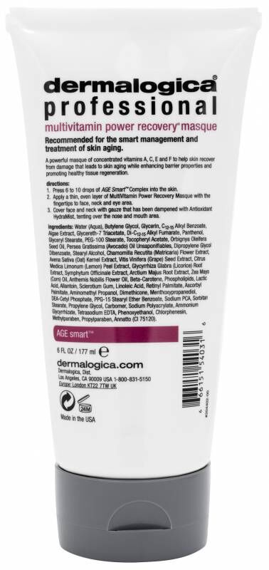 Маска восстанавливающая мультивитаминная Multivitamin power recovery age smart