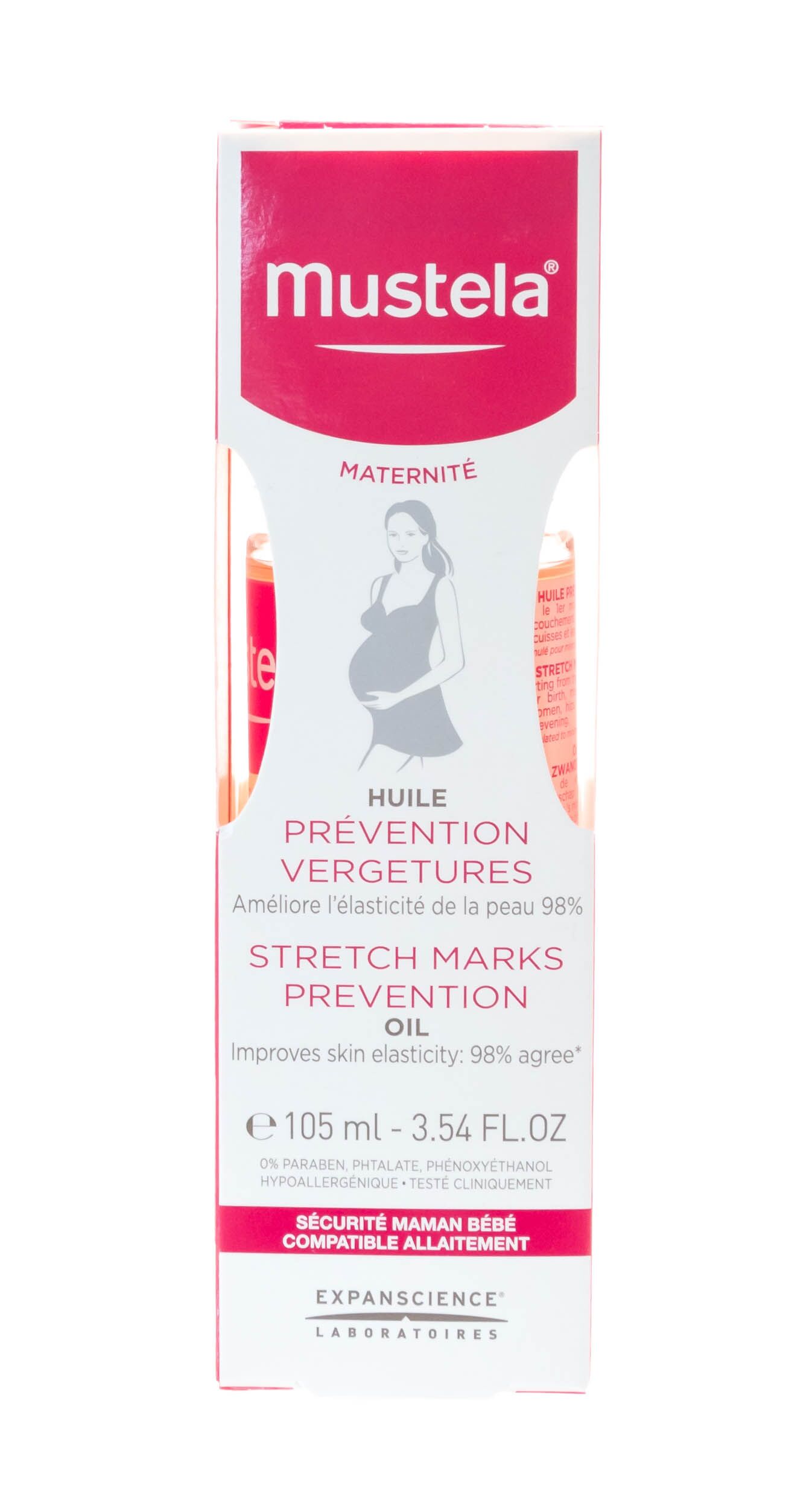 Масло для профилактики растяжек Mustela