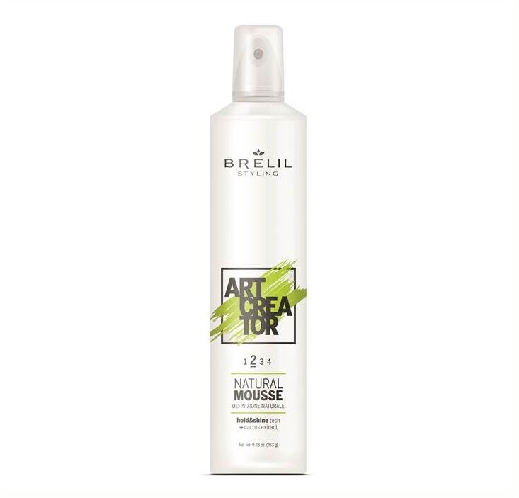 Мусс для укладки средней фиксации Natural mousse