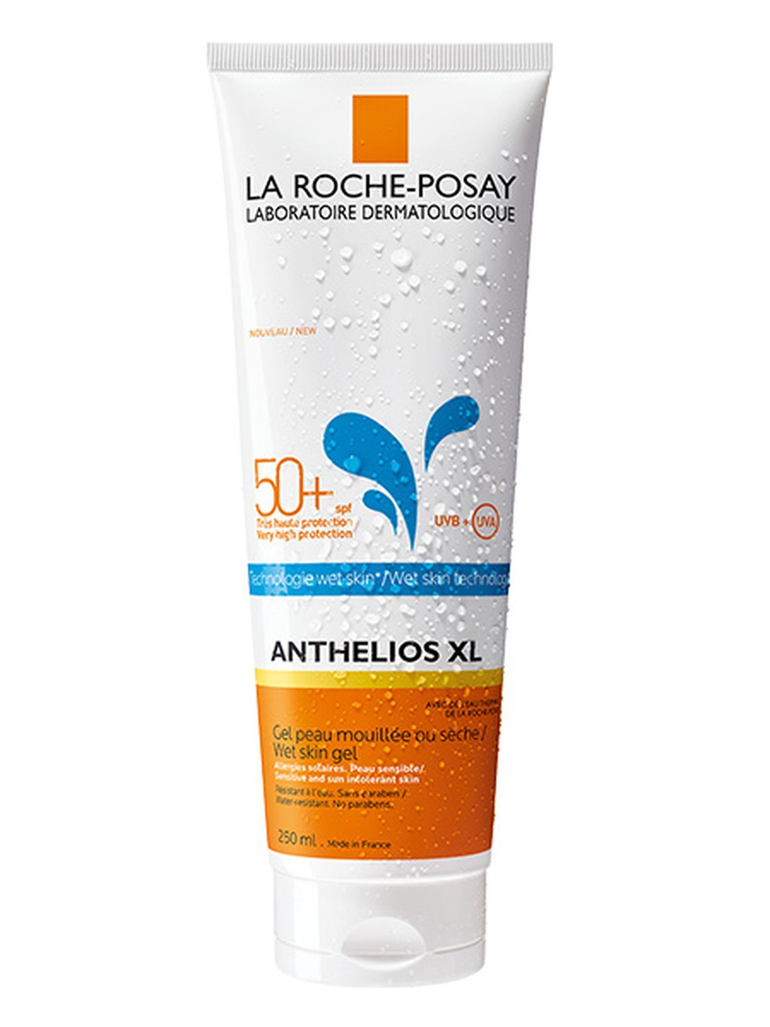 Гель для лица и тела Wet skin SPF 50+ Anthelios