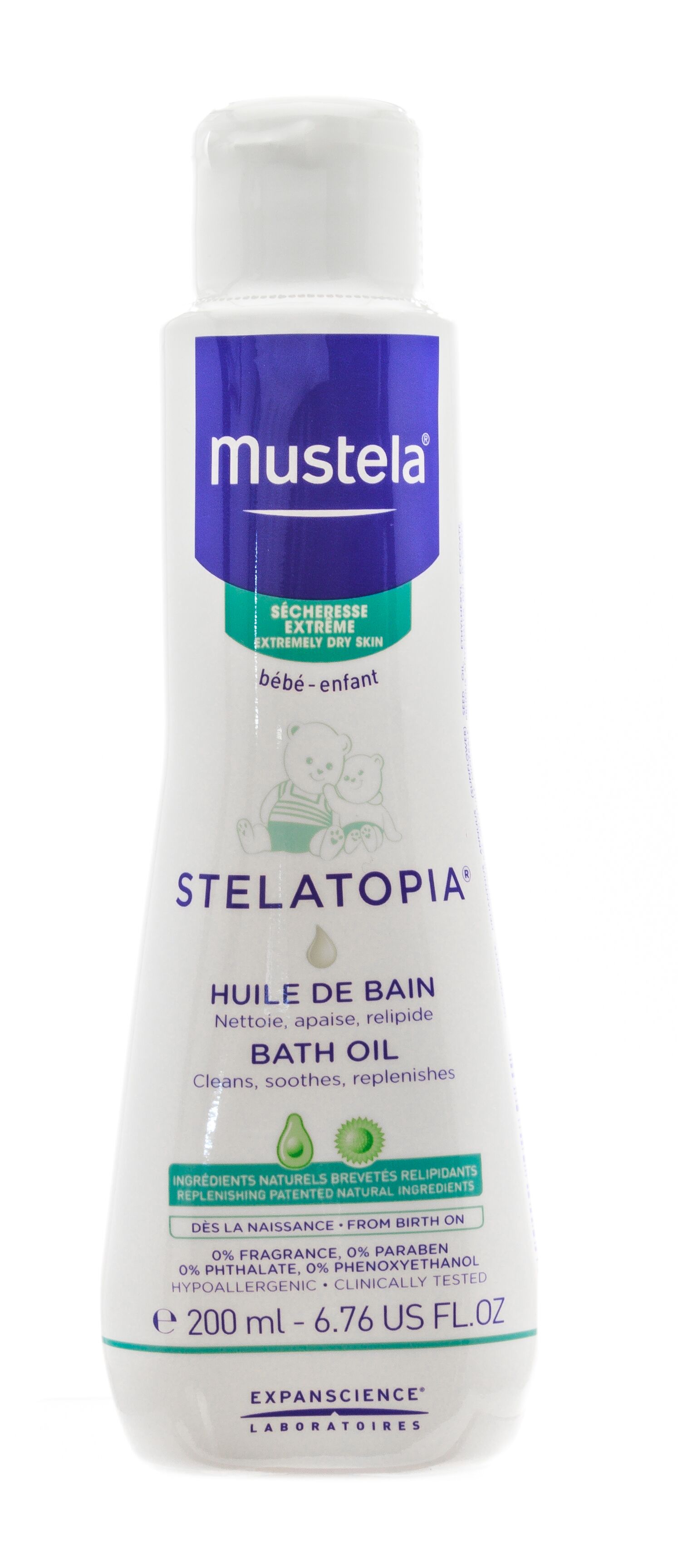 Масло для ванны для новорожденных Mustela