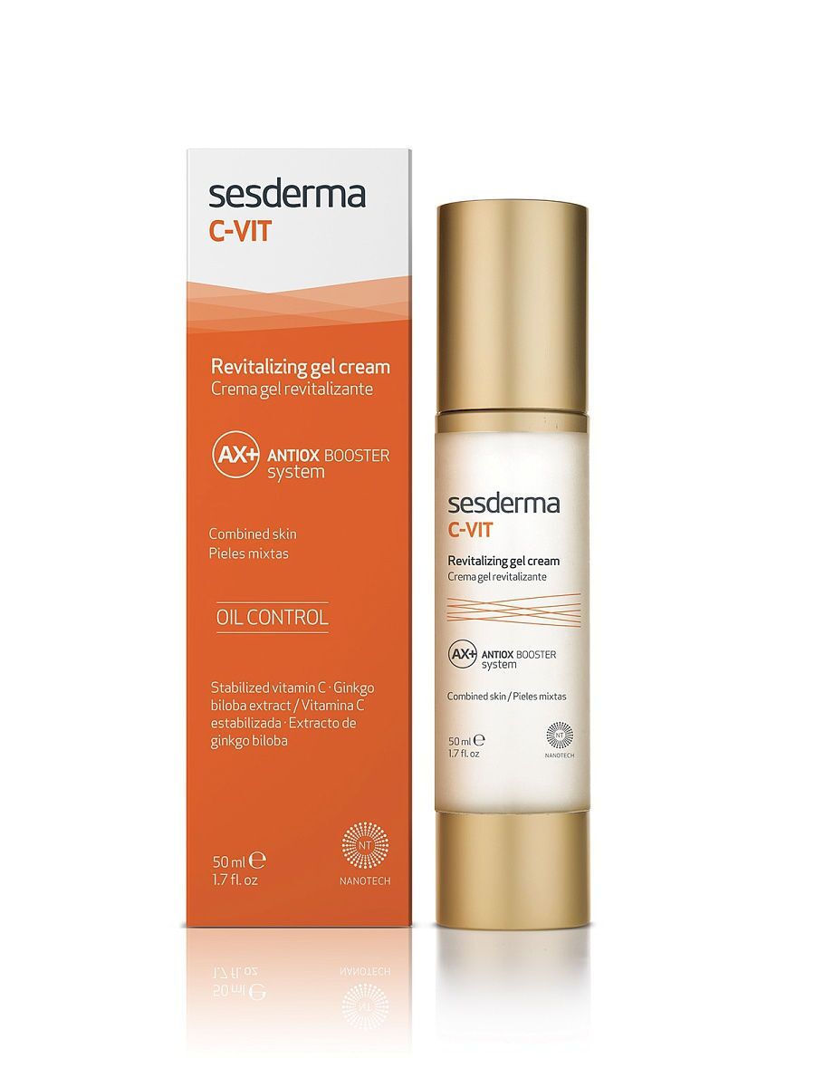 Крем-гель омолаживающий для лица C-vit revitalizing gel cream