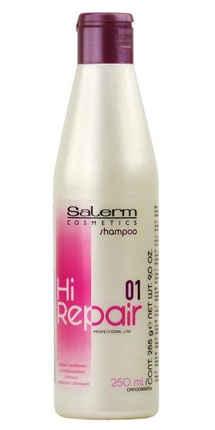 Шампунь для восстановления истонченных волос Salerm Hi repair
