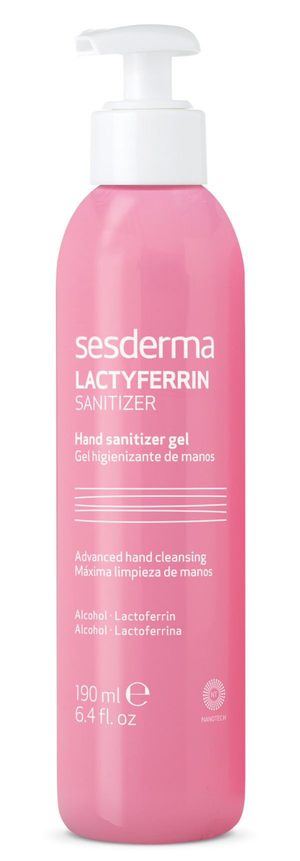 Гель гигиенический для рук лактиферрин санитайзер Lactyferrin sanitizer