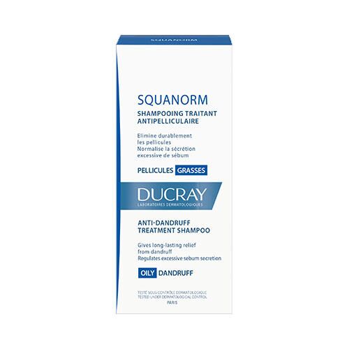 Шампунь от жирной перхоти Ducray Squanorm