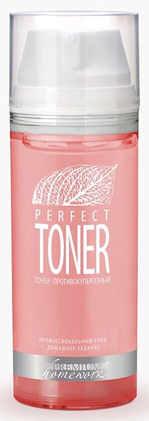 Тонер противокуперозный для лица Homework perfect toner