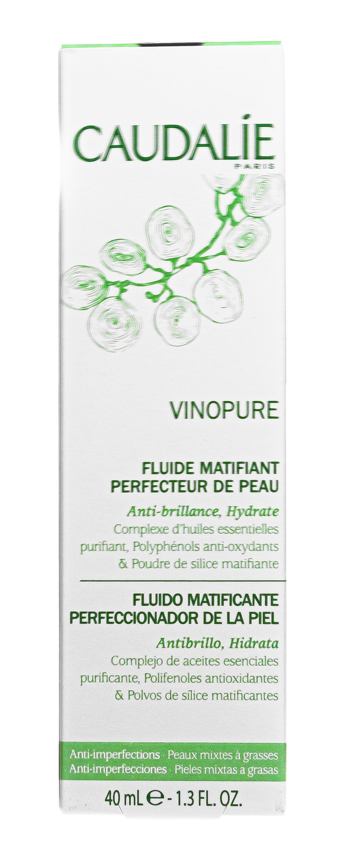 Матирующий флюид сужающий поры Vinopure 