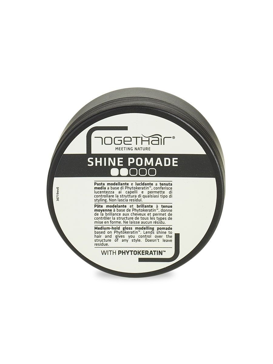 Моделирующий крем-паста средней фиксации Shine pomade