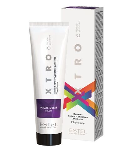 Пигмент прямого действия для волос Xtro White Фиолетовый