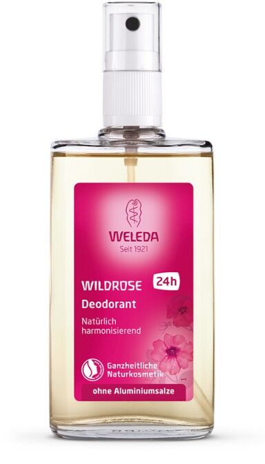  Розовый дезодорант Weleda