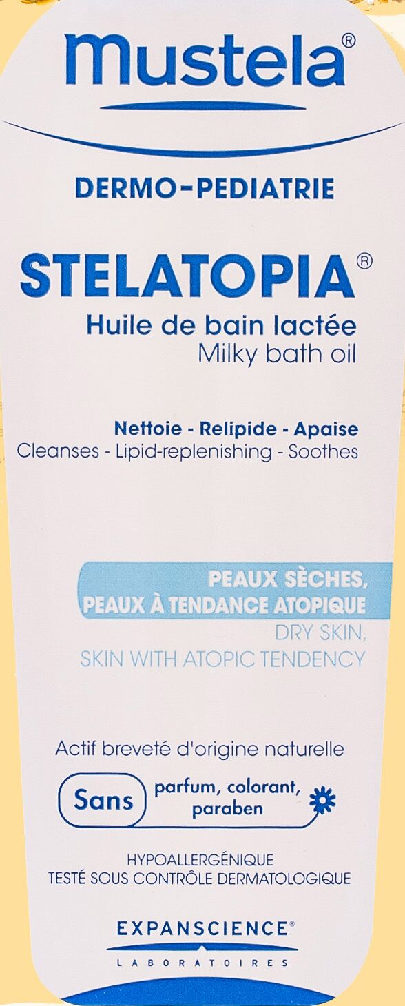 Масло для ванны для новорожденных Mustela