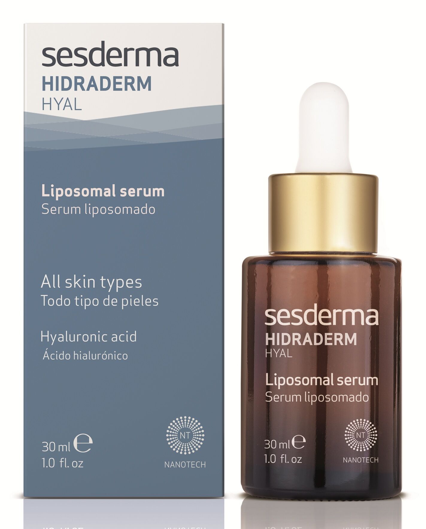 Сыворотка липосомальная с гиалуроновой кислотой для лица Hidraderm hyal