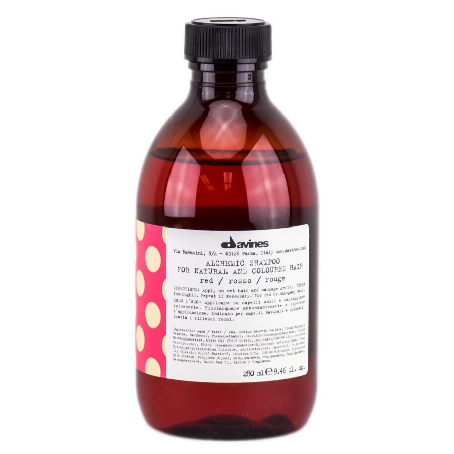 Шампунь Алхимик для натуральных и окрашенных волос Красный Alchemic shampoo