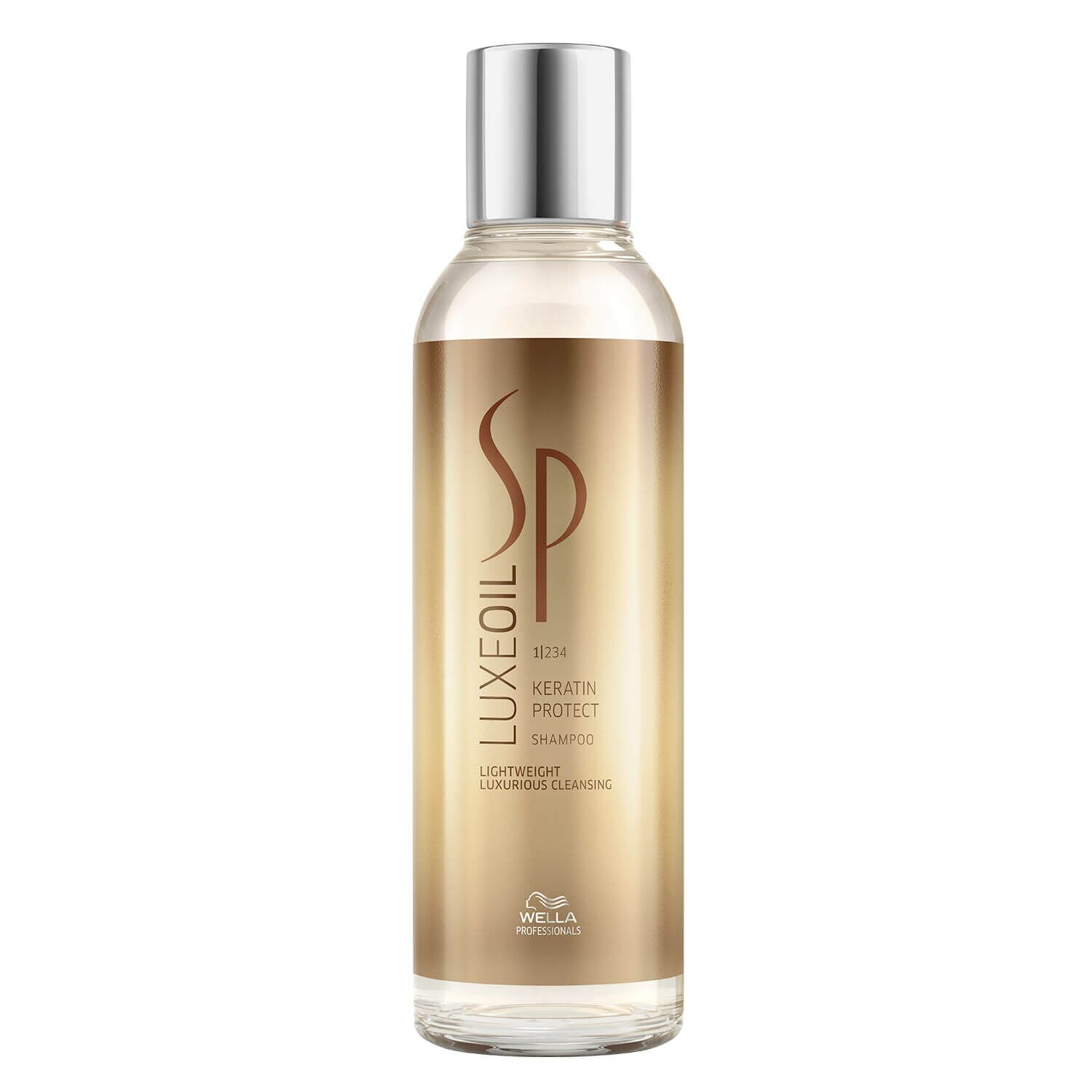 Шампунь для защиты кератина волоса Sp luxeoil