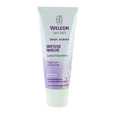 Крем для гиперчувствительной кожи лица с алтеем Weleda