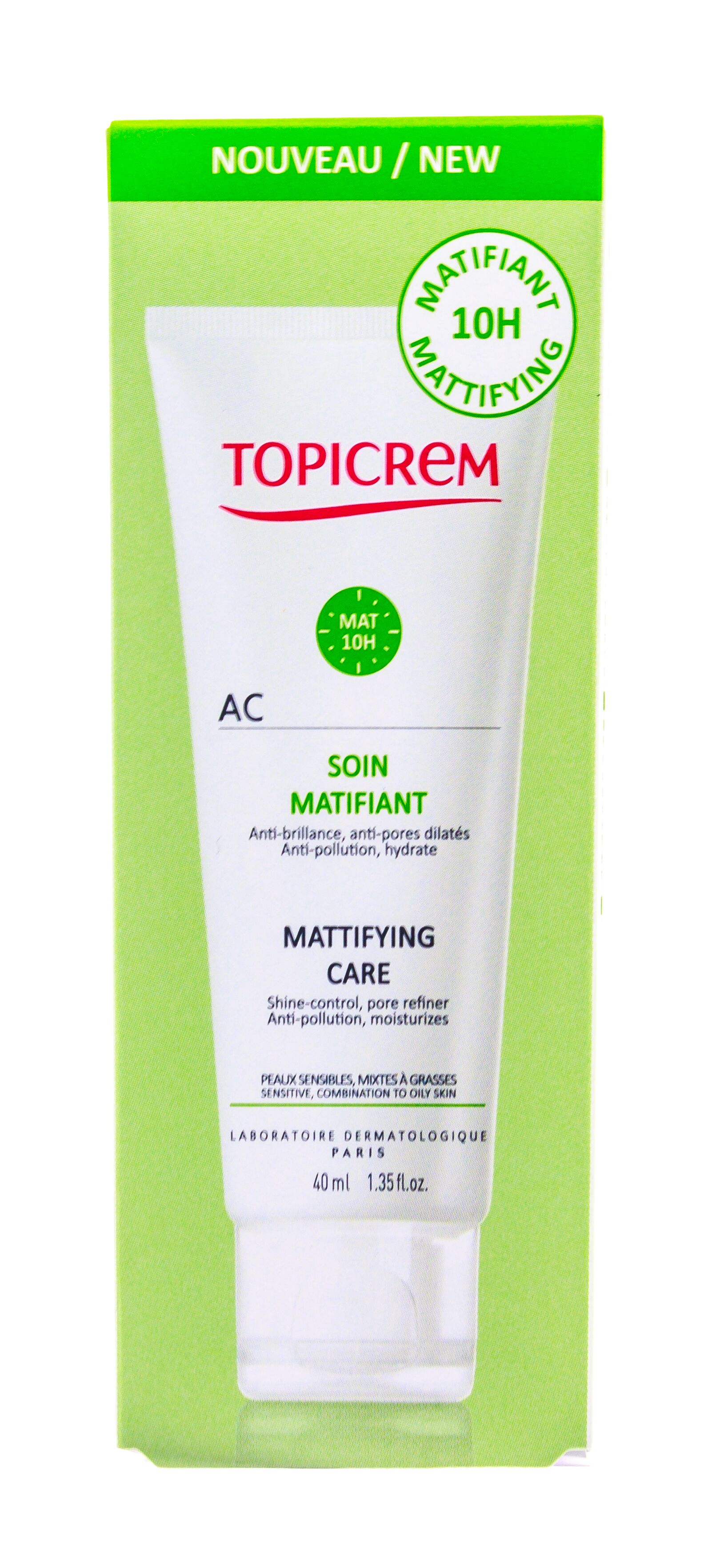 Матирующий уход Topicrem