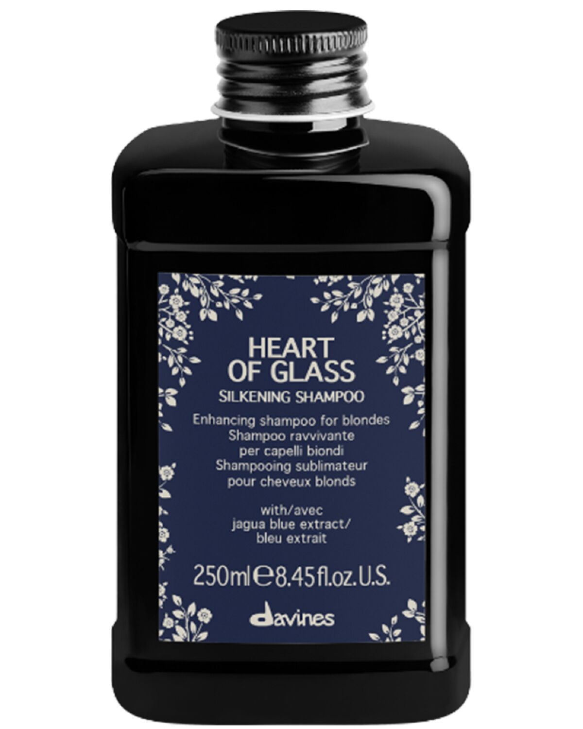 Шампунь для сияния блонд Heart of glass silkening shampoo