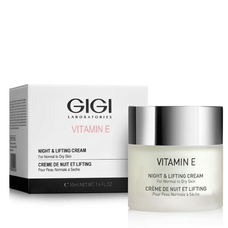 Крем лифтинговый ночной Night and lifting cream vitamin e