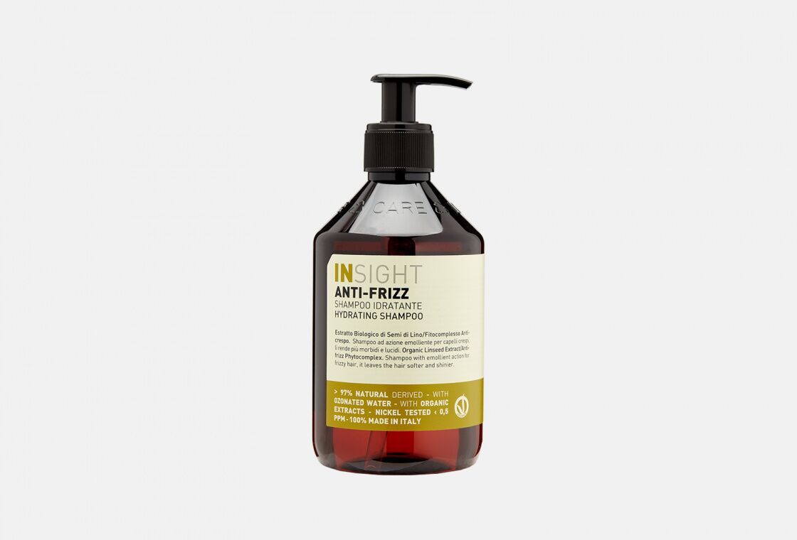 Шампунь для дисциплины непослушных и вьющихся волос Anti-frizz
