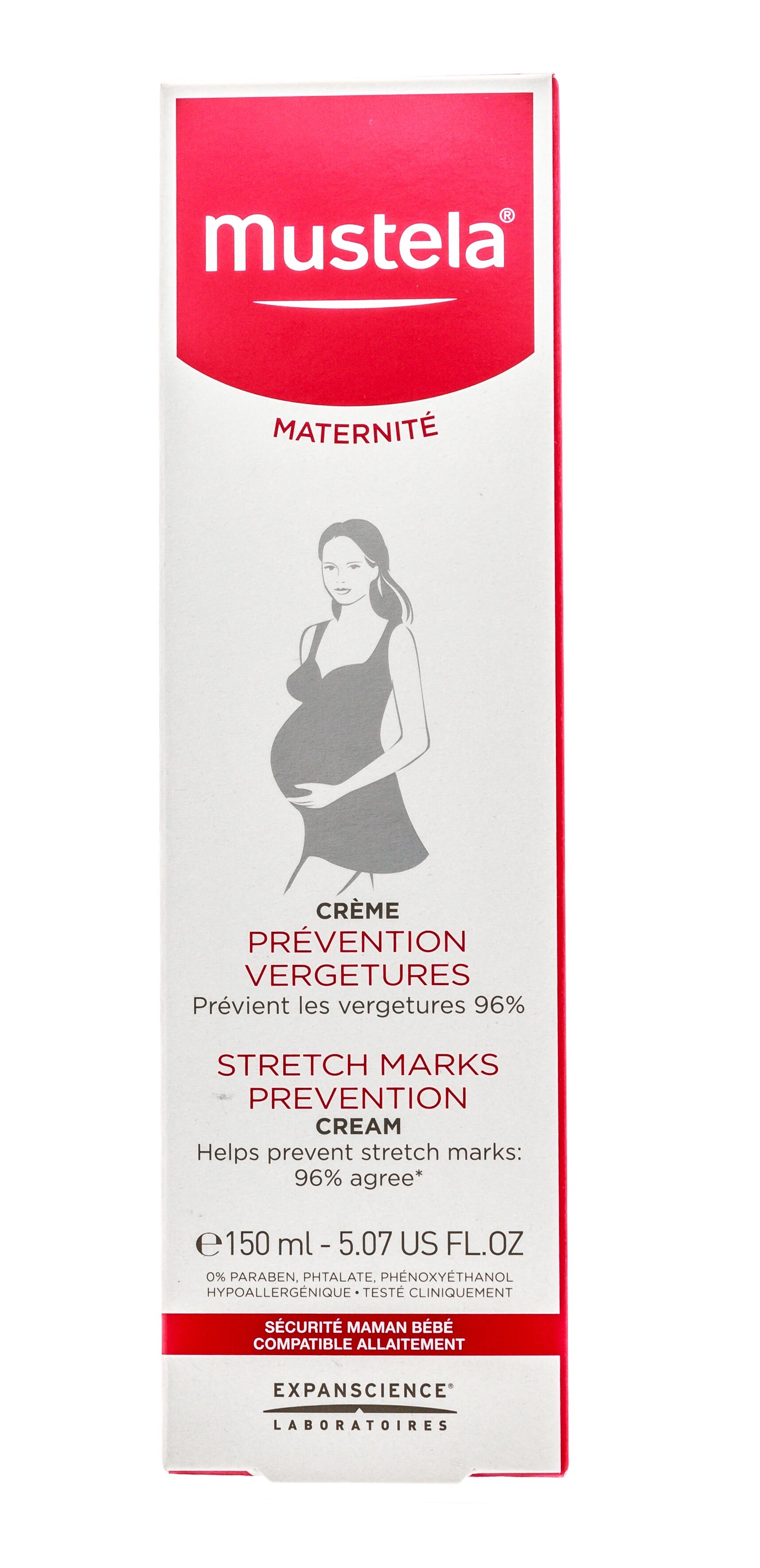 Крем для профилактики растяжек Mustela