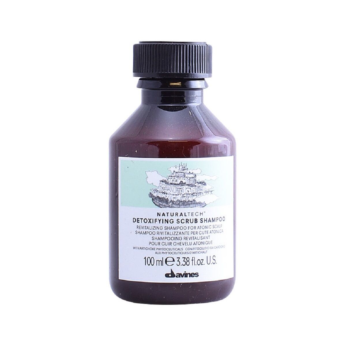 Детоксирующий шампунь-скраб Detoxifying scrub Shampoo