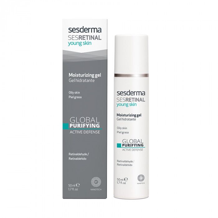 Гель увлажняющий для молодой кожи лица Sesretinal young skin moisturizing gel