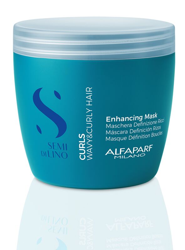 Маска для кудрявых и вьющихся  волос Sdl curls enhancing mask