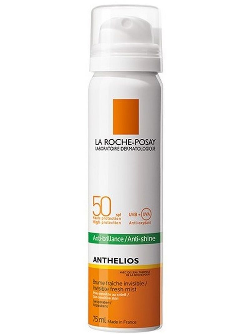 Матирующий солнцезащитный спрей-вуаль SPF 50+ Anthelios