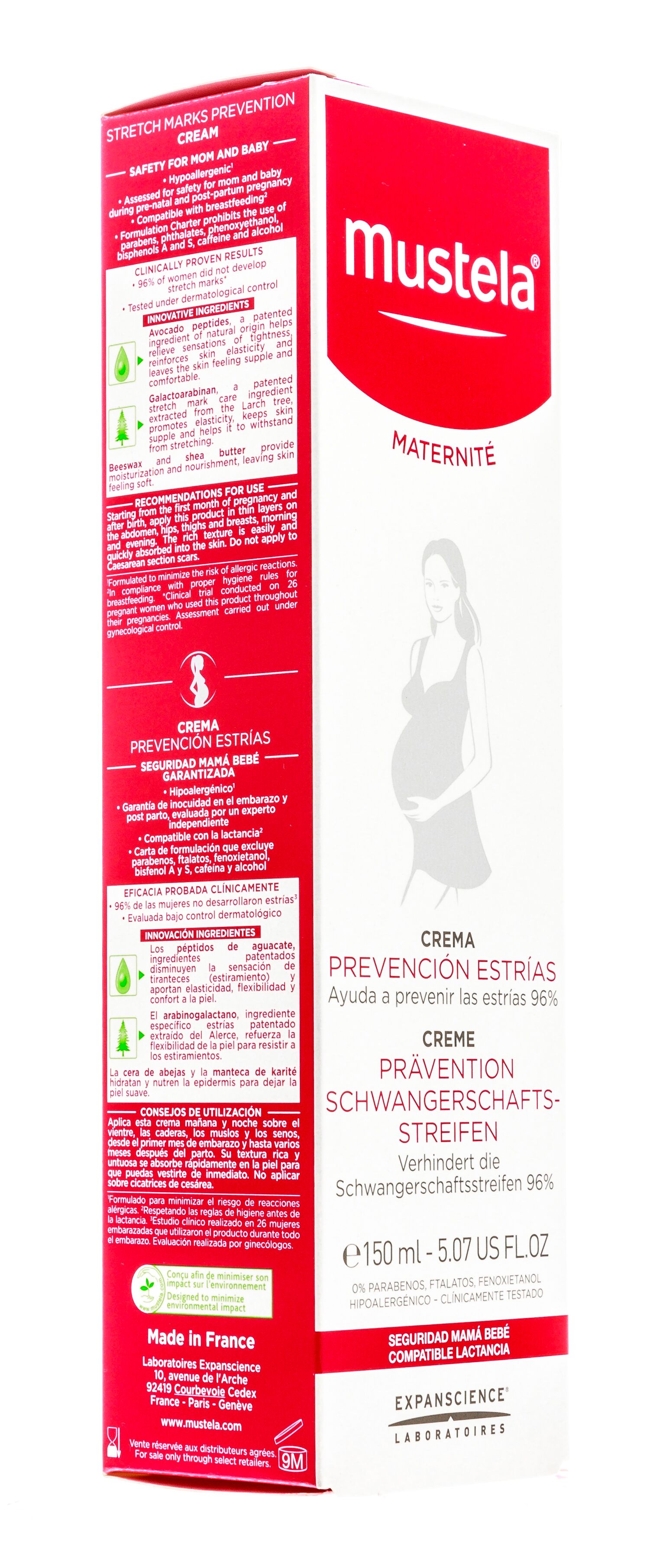 Крем для профилактики растяжек Mustela