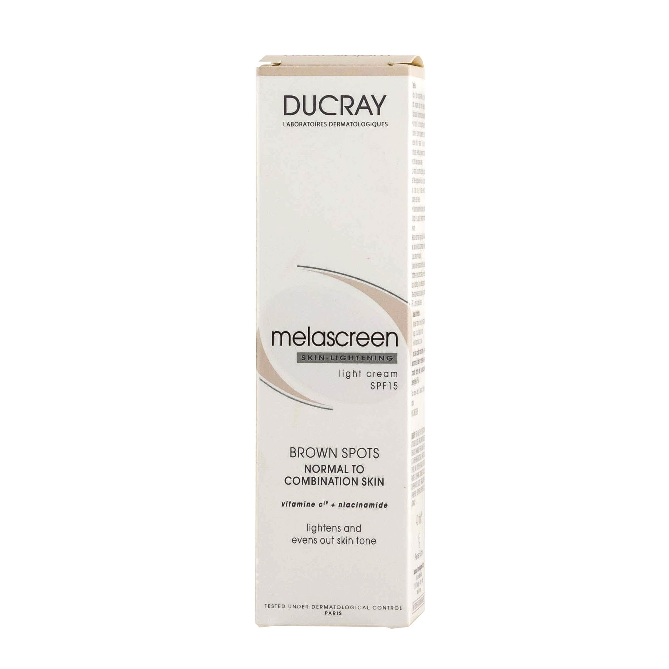 Легкий отбеливающий крем SPF 15 Ducray Melascreen