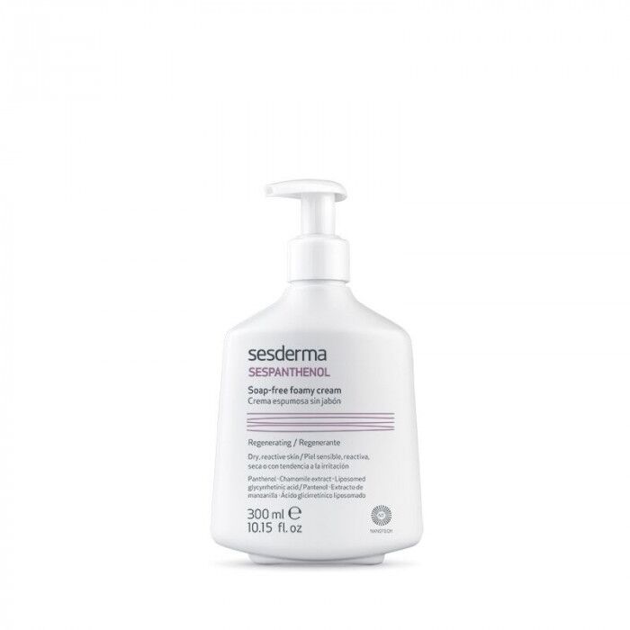 Крем-пенка для умывания восстанавливающая Sespanthenol soap-free foamy cream