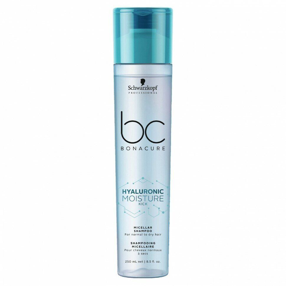 Шампунь мицеллярный увлажняющий Bc hyaluronic moisture kick