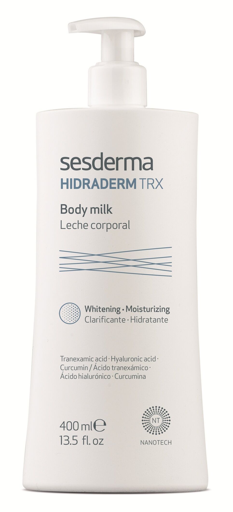 Молочко увлажняющее с депигментирующим эффектом для тела Hidraderm TRX body milk
