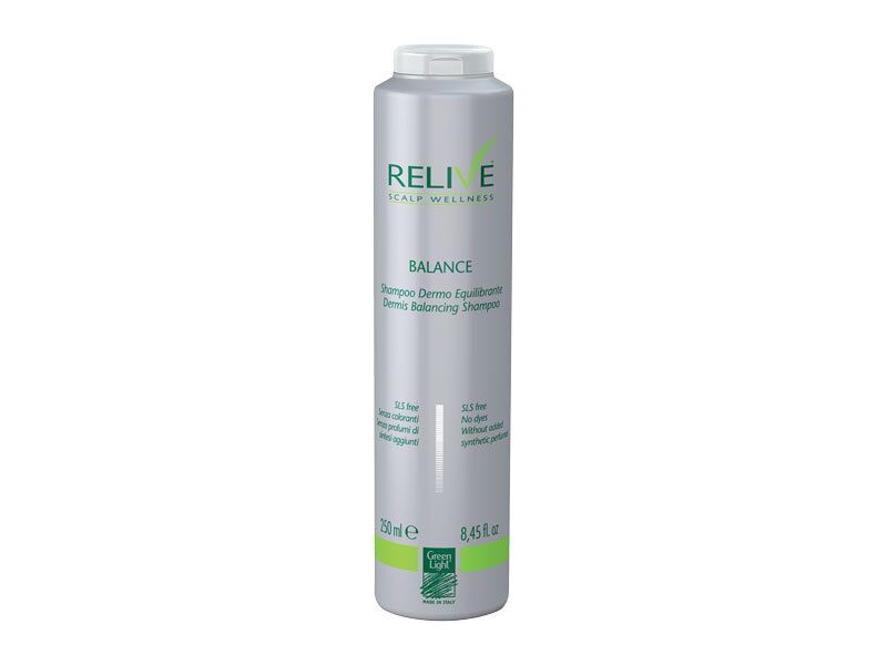 Шампунь балансирующий для кожи головы Relive dermis balancing shampoo