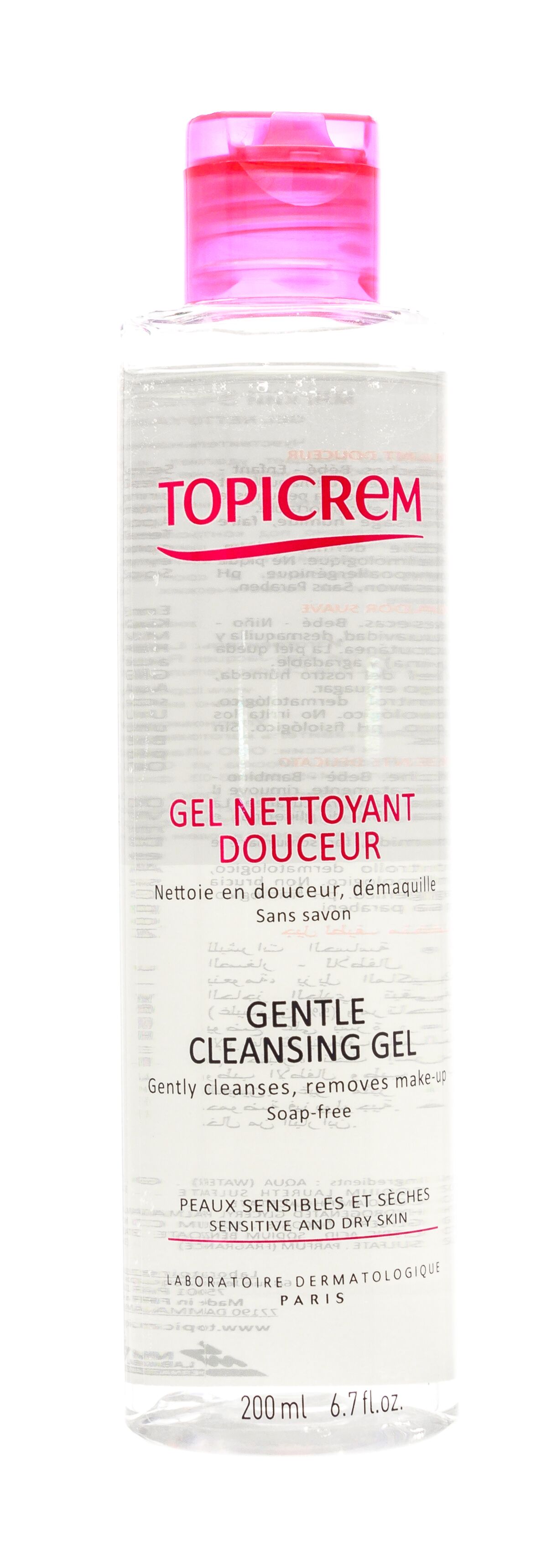 Мягкий очищающий гель Topicrem