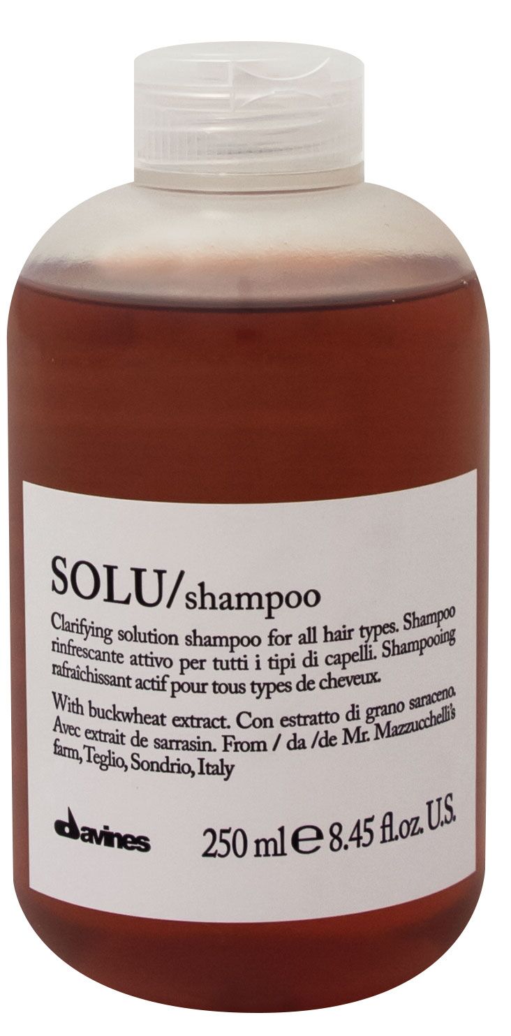 Активно освежающий шампунь для глубокого очищения волос — SOLU shampoo