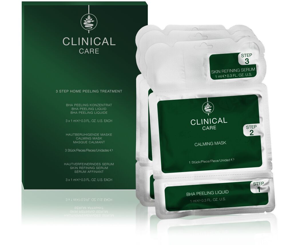 Процедурный набор Clinical care3 step home peeling treatment