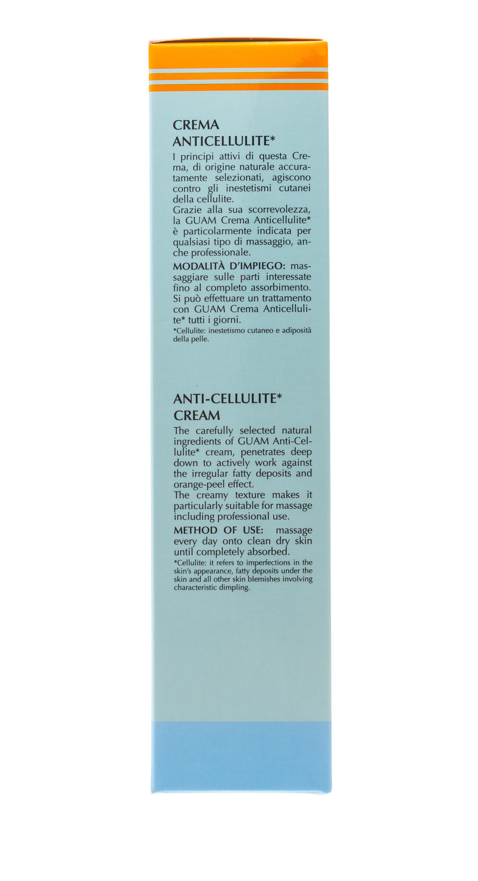 Крем антицеллюлитный для массажа Crema