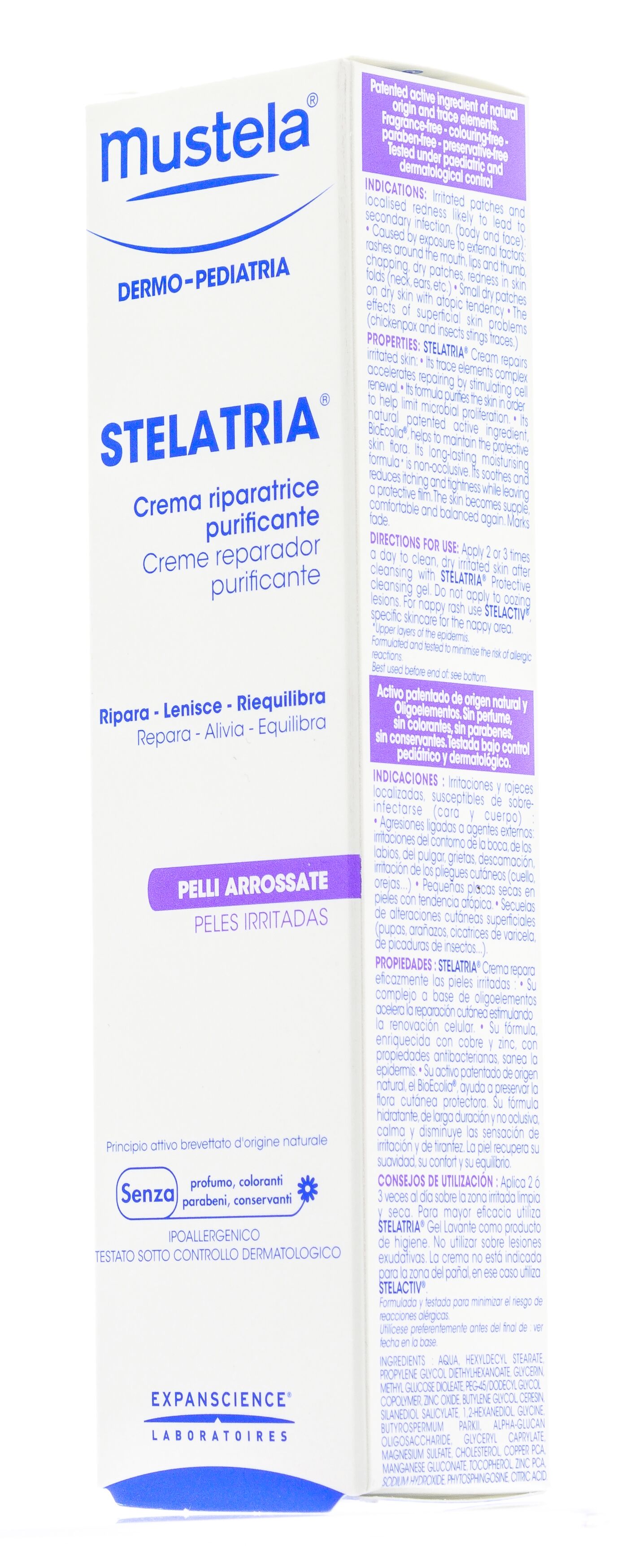 Крем-эмульсия восстанавливающая Mustela