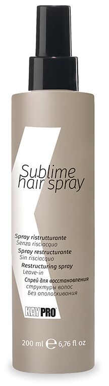 Спрей несмываемый для восстановления структуры волос Sublime hair spray