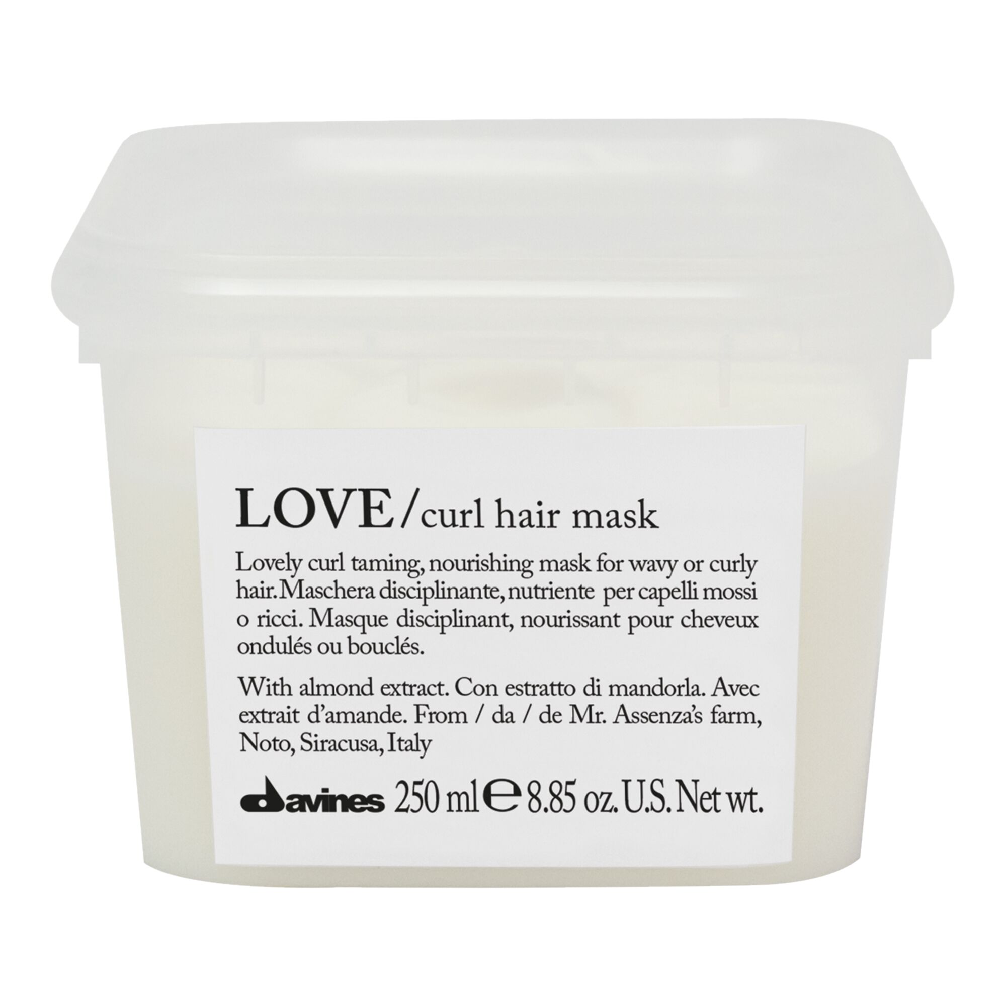 Маска для усиления завитка - LOVE CURL mask new
