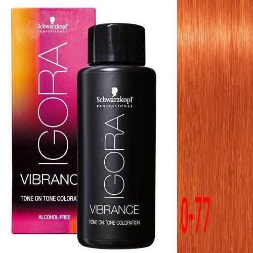 Крем-краситель без аммиака Igora vibrance 0-77 Медный  