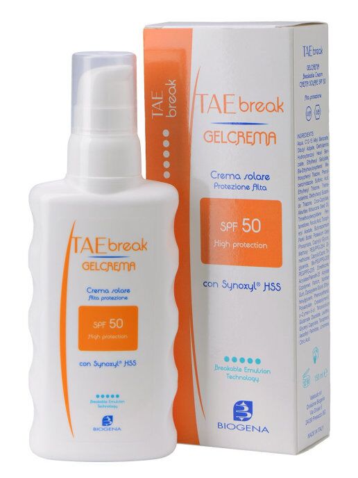 Солнцезащитная эмульсия SPF50 tae break gelcrema