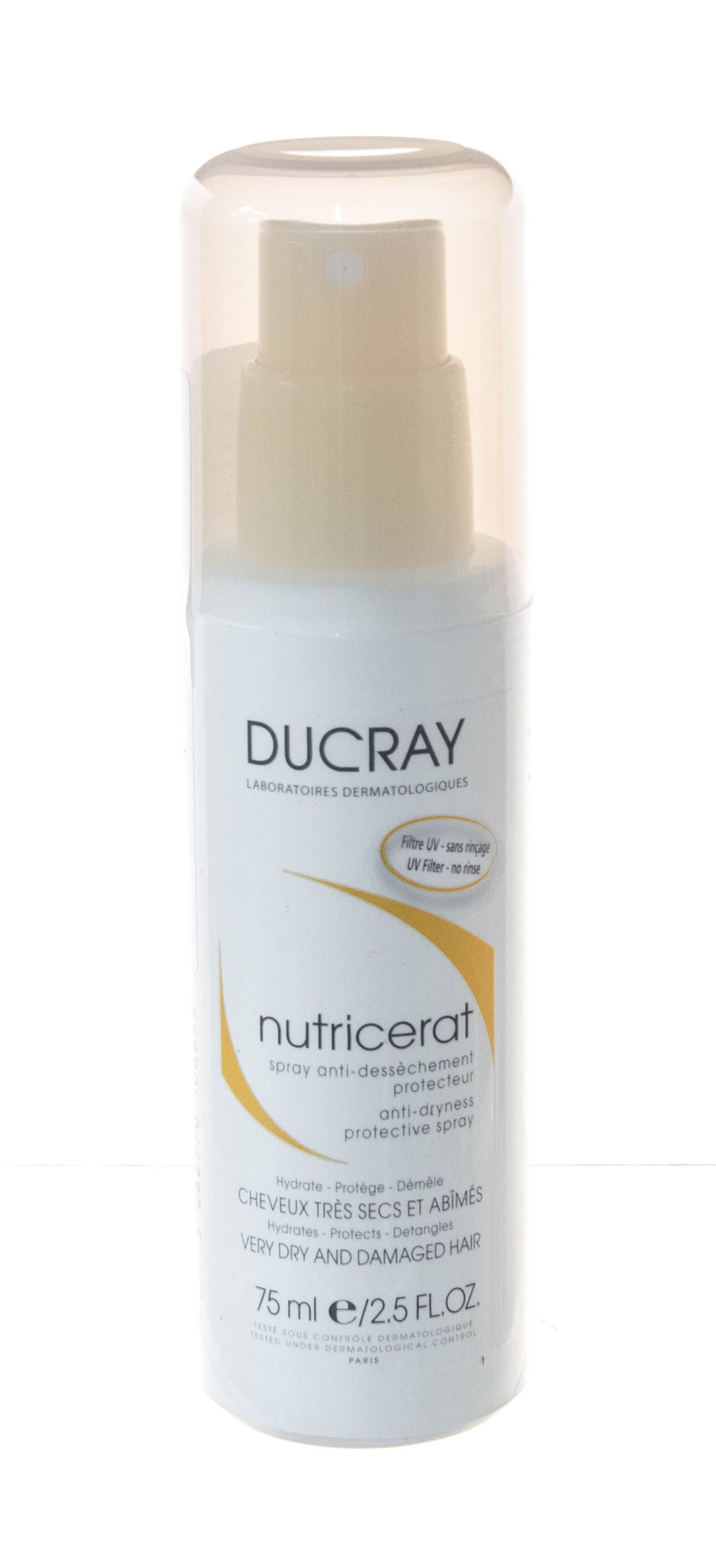 Защитный спрей для сухих волос Ducray Nutricerat