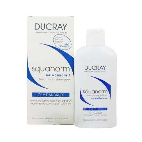Шампунь от жирной перхоти Ducray Squanorm