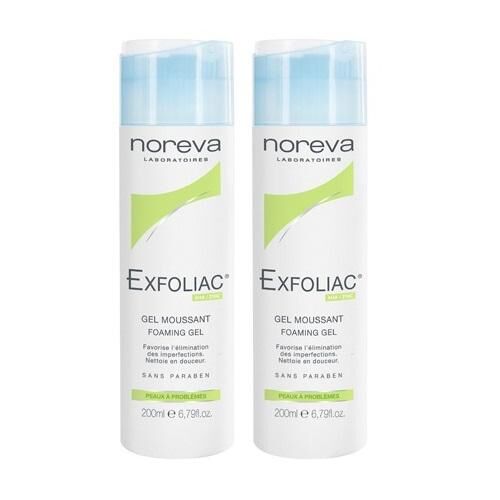 Комплект Exfoliac интенсивный пенящийся гель