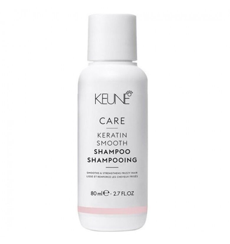 Шампунь кератиновый комплекс Care keratin smooth shampoo mini