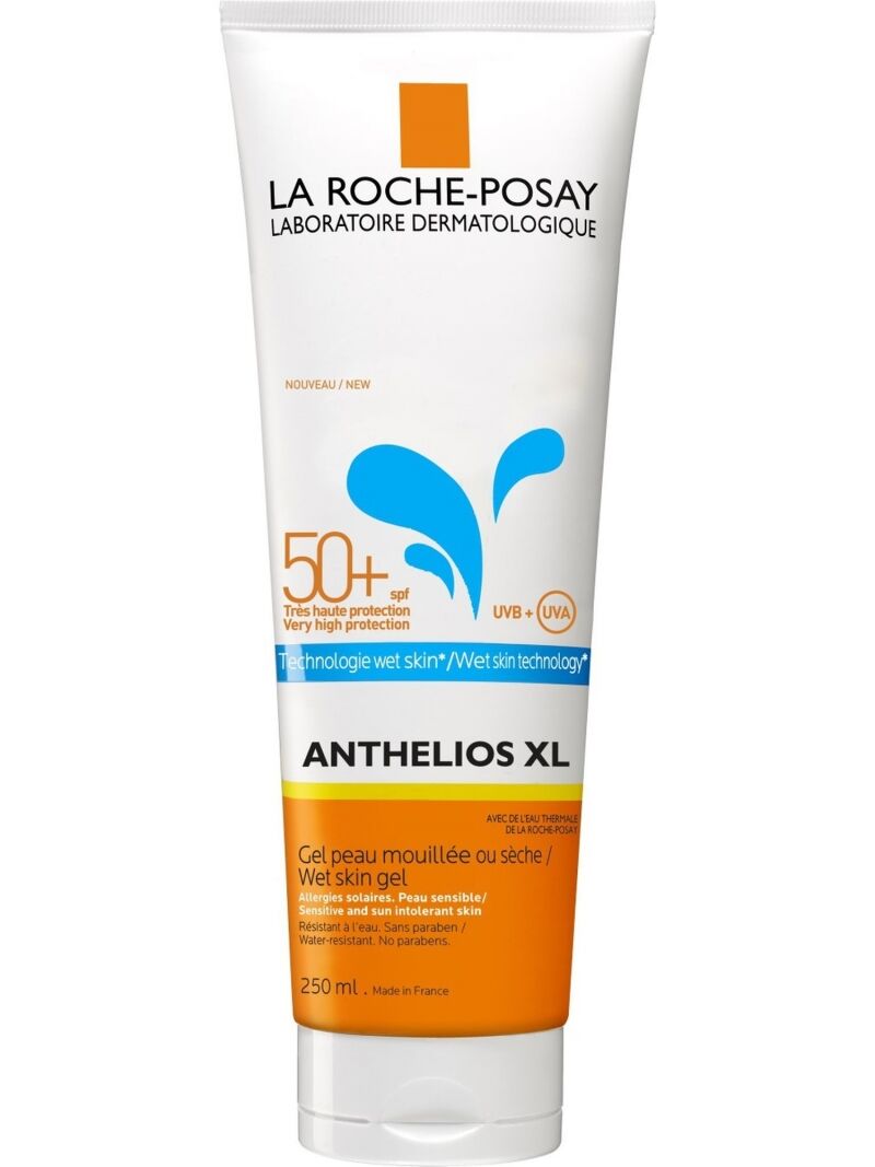 Гель для лица и тела Wet skin SPF 50+ Anthelios
